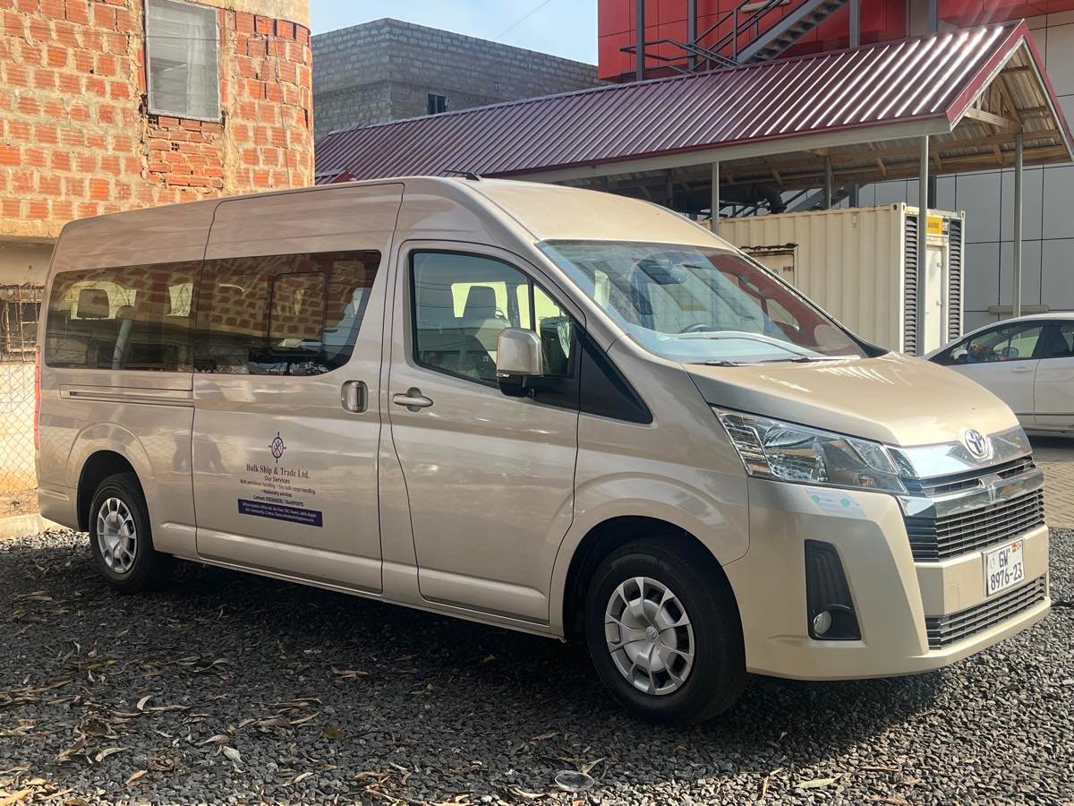BSTL crew-transport minibus on port duty